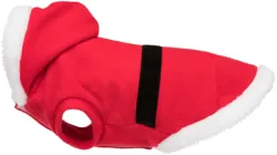 Попона для собак Trixie Різдвяна M d=62х45 см Поліестер Червона (4053032418578)