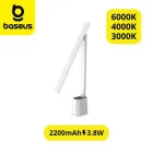 Настільна лампа Baseus LED Smart Eye Reading Desk Lamp з вбудованим акумулятором 2200 mAh (DGZG-02) White