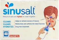 Сіль для промивання носа SinuSalt у пакетах №40 (8470001640420)