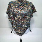 Жіноча тепла флісова косинка WinFuture зимова оксамитова хустка 160х75см Молочно-блакитний