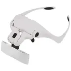 Окуляри збільшувальні, лобова лупа з LED підсвічуванням, 5 лінз 1x-3.5x 9892B1 (117889)