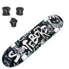 Скейт "Skateboard" із захистом у комплекті. Навантаження до 85 кг