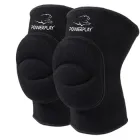 Наколінники PowerPlay PP-8000 Elastic Knee Support пара чорні S