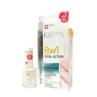 Лікувальний лак для нігтів Eveline 8 в 1 Silver Shine Здорові нігті