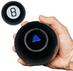 Магічна куля-провісниця Українською UFT Magic Ball 8 UA для прийняття рішень 10 см (UFTmagicball810UA)