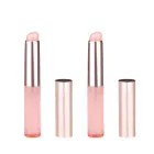 Набір силіконових пензликів для макіяжу PoutPerf, 2 штуки, бежеві