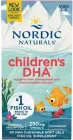 Жирні кислоти Nordic Naturals Риб'ячий жир ДГК для дітей 3-6 років Children's DHA 90 міні капсул 250 мг Полуничний (768990017100)