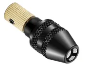 Кулачковий патрон №318L на вал 3,17мм затиск 0,3-4,0мм для гравера 8x0,75 дрилі Dremel