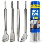 Набір зубил S&R Meister sds-plus 4 шт