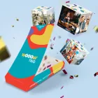 Листівка вибух Woow cube 3 кубики з твоїми фото