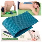 Килимок Ляпко Народний Розмір 95 х 320 мм Аплікатор Голчастий Масажний Для Спини, Рук, Ніг 7,0 Ag Синій