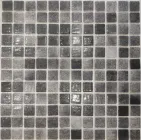 Мозаїка АкваМо сіра Limited Edition 39 31.7х31.7 скляна для ванни, душової, кухні, хамама за 1 ШТ