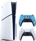 Набір Ігрова приставка Sony PlayStation 5 Slim + Бездротовий геймпад Sony PlayStation Dualsense Fortnite Limited Edition для PS5/PS 5 Digital Edition