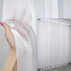 Тюль VR-Textil н101 Шифон однотонний Білий 200х270 см (41-083)