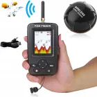 Бездротовий ехолот Lucky Fish Finder XJ-01 для риболовлі з кольоровим LCD дисплеєм