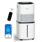 Розумний зволожувач повітря з випаровуванням LEVOIT Superior 6000S, резервуар 23 л, автономність 72 години, голосове керування