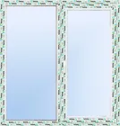 Вікно металопластикове поворотно-відкидне WDS 5S (1100x1400 мм)