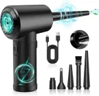 Компресор повітряний Bizcasa для чищення електроніки, комп'ютерів, авто та аксесуарів