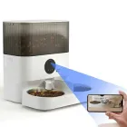 Автоматична годівниця для котів і собак PetLife 5L з камерою на 2 миски, смарт годівниця для тварин