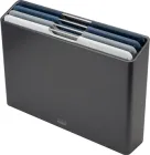 Набір із 4 обробних дощок Joseph Joseph Folio M з кейсом для зберігання Графітовий (5028420002102)