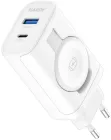 Мережевий зарядний пристрій 3mk HARDY for APPLE | 2 in 1 | GaN 33W | PD, QC3.0, PPS | TYPE-C USB-A | White