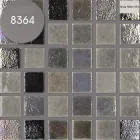 Мозаїка АкваМо сірий мікс Gray Matt Mix 31.7 х 31.7 скляна для ванни, душової, кухні, хамама, басейну за 1 ШТ