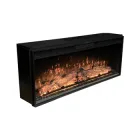 Електрокамін з обігрівом Royal Vision 42 LOG Color N лінійний, зі звуком, дровами, кольорами полумʼя та дров, швидкістю язиків полумʼя, розмір 1093x425x225