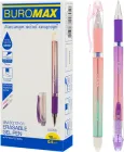 Набір гелевих ручок пиши-стирай Buromax Gloss 0.5 мм 12 шт Синіх (BM.8312-01)