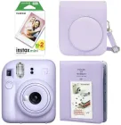 Набір Fujifilm INSTAX Mini 12 Lilac Purple Фіолетовий Фотокамера миттєвого друку / Картриджі 20 фото / Чохол / Альбом 64 фото