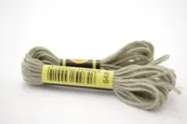 Нитки муліне для вишивки СХС-648 боброво-сірий світлий / 8 м