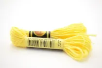 Нитки муліне для вишивки СХС-727 жовтий Первоцвіт / 8 м