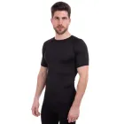 Футболка компресійна з коротким рукавом чоловіча LIDONG LD-1103 (поліестер, лайкра, XL, Чорний)