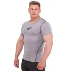 Футболка компресійна з коротким рукавом чоловіча JASON CO-705 (поліестер, лайкра, L, Сірий)