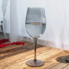 Келих рифлений Homla Lynn 500 мл Сірий (227304)