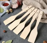 Лопатка дерев'яна кухонна господарська для готування сковорідки кухні 5 шт