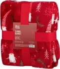 Плед Ardesto Flannel Червоний 160х200 см Гноми (ART0111PB)