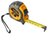 Рулетка Tolsen 5 м х 25 мм пластик гума (6933528736707)