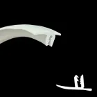 Вставка TL premium біла для натяжної стелі, 1 м