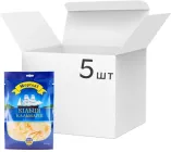 Упаковка рибних снеків Морські Кільця кальмара Копчені 36 г x 5 шт (0.18 кг) (4820182062575)