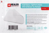 Пов'язка гідрогелева для ран та опіків HEALER Medical 9х12 см (4820222180801)