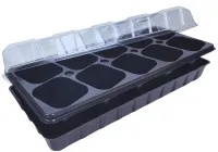 Парник для розсади 16 х 38 см 10 комірок 2 шт. (3000018 -C)