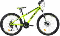 Велосипед Crossride "Bullet 2.0" MTB 26" 13" 2024 Жовтий (02911-130-1)