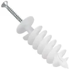 Дюбель snapt для пінопласту, поліпропілен, з шурупом, потайна головка, 27x82/5x60, PZ2 25 шт. (04026200234)