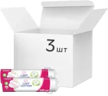Упаковка ватних дисків Lady Cotton 3 пачки по 100 шт (4744246013191)