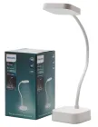 Настільна лампа з акумулятором Philips Led Reading Desk Lamp Rock 5W 5000K 1800mAh