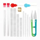 Набір голок для бісероплетіння роздвоєні голки в тубусі для плетіння бісером