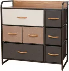 Комод побутовий Luminaria Home Mix 7B органайзер для зберігання речей та одягу Коричневий (6951427270061)