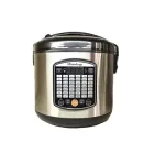 Багатофункціональна мультиварка на 45 програм, пароварка, фритюрниця, рисоварка Rainberg 1800 Вт