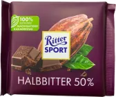 Темний шоколад Ritter Sport 100 г (4000417020000/4000417602015)