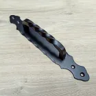 Ручка антаб кована ретро 300мм (Чорна)